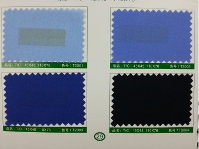 SD-DGYE   細紡   T/C    45*45   110*76 側面照